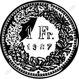 Vintage Coin - 1 Fr. 1987