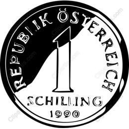 One Schilling Coin