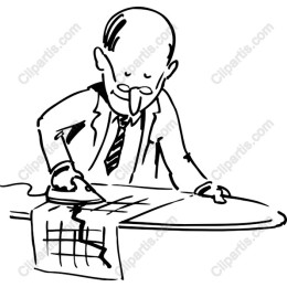 Gentleman Ironing
