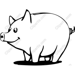Charming Pig
