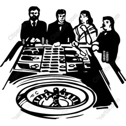 Classic Casino Roulette Table