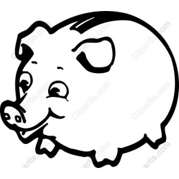 Cartoon Pig