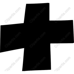 Stylish Abstract Plus Sign