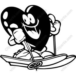 Heart Skiing