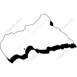 Geographical Map Outline