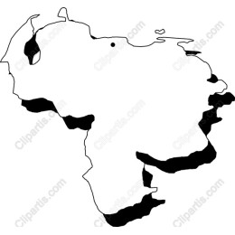 Minimalist Map of Africa