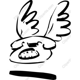 Whimsical Winged Character