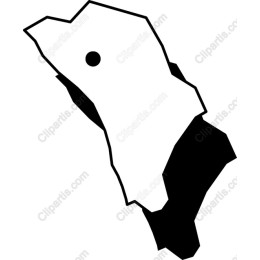 Abstract Geometric Landmass