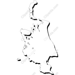 Minimalist Map of Geographical Regions
