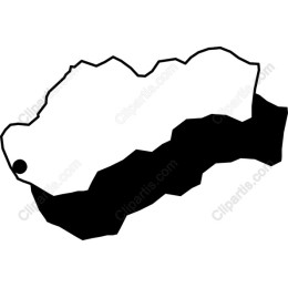Stylized Map of Nepal