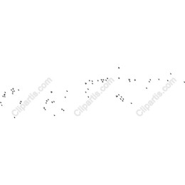Elegant Scattered Black Dots