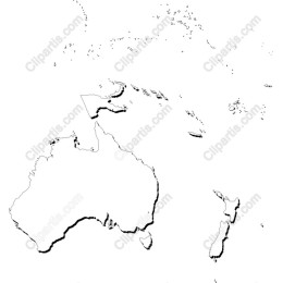 Oceania Map