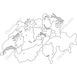 Switzerland Detailed Map