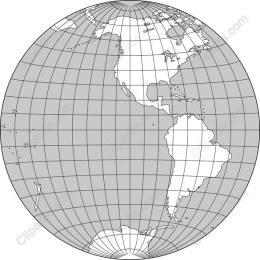 Minimalist World Map