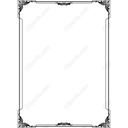 Ornate Floral Frame