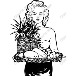 Tropical Fruit Basket