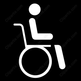 Accessibility Icon: Person in Wheelchair