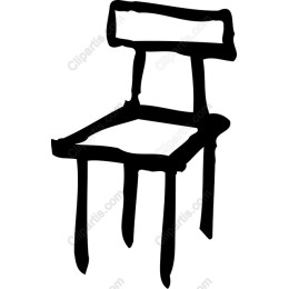 Hand-Drawn Rustic Chair