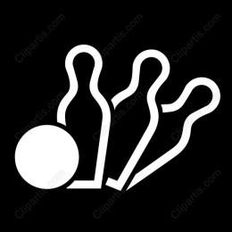 Bowling Pins and Ball