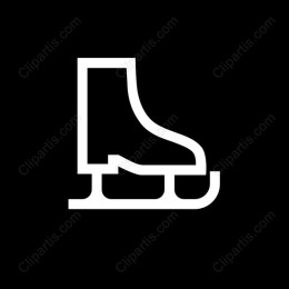 Minimalist Ice Skate