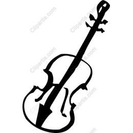 Silhouette Violin