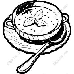 Delectable Hand-Drawn Dessert