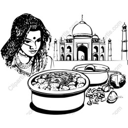 Taj Mahal Inspired Indian Cuisine