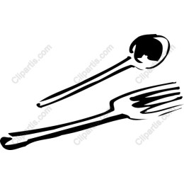 Elegant Spoon and Fork