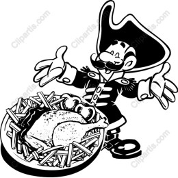 Jolly Pirate with Fried Chicken
