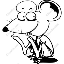 Charming Cartoon Mouse