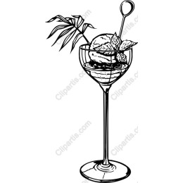 Elegant Cocktail Glass