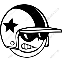 Stylized Helmeted Character