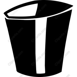 Sleek Black and White Container