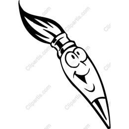 Whimsical Brush Character