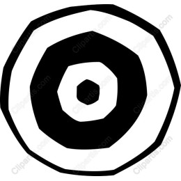 Black and White Target