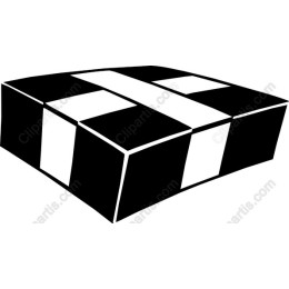 Black and White Gift Box