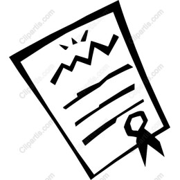 Certificate with Ribbon