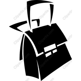 Black and White Backpack
