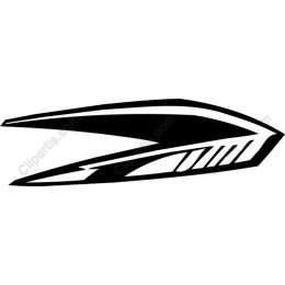 Black Racing Boat