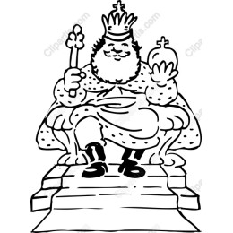 Whimsical Royal King