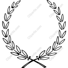 Elegant Laurel Wreath