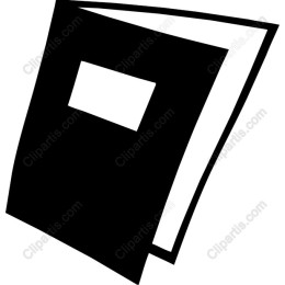 Black Outline Book