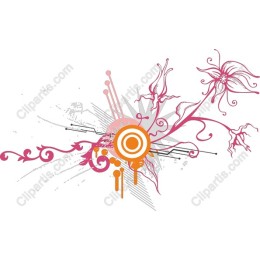 Vibrant Floral and Geometric