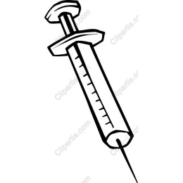Modern Syringe in
