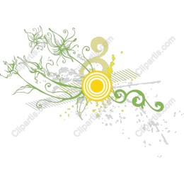 Vibrant Floral Abstract