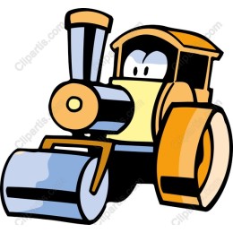 Cartoon Steamroller
