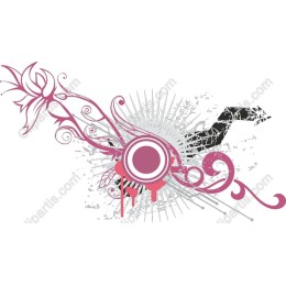 Elegant Floral Grunge