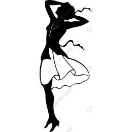 Elegant Dancing Woman