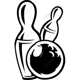 Bowling Pins and Ball