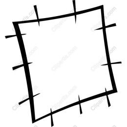 Hand-Drawn Torn Frame